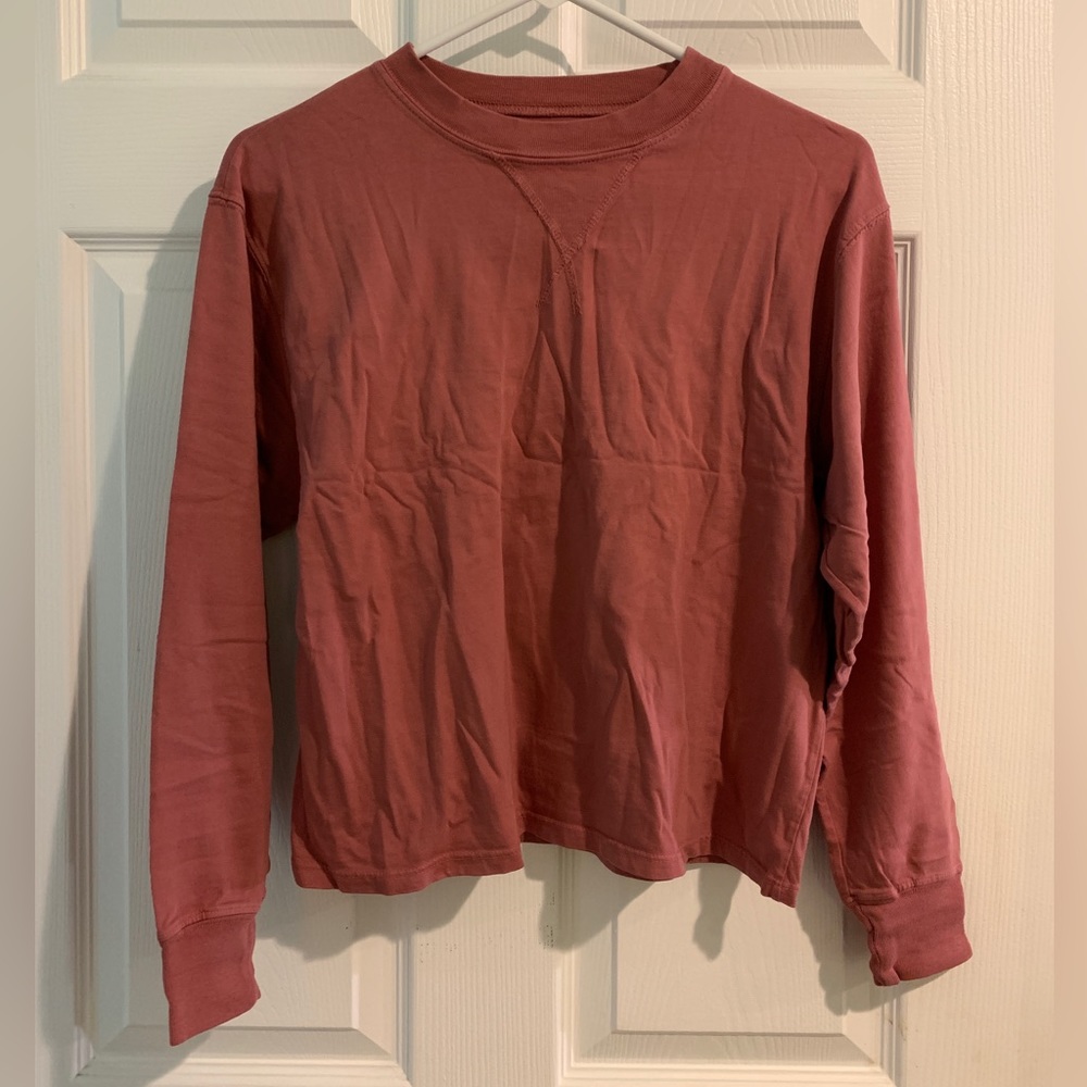 J. Galt dusty pink long sleeve